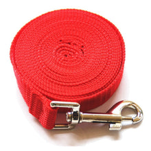 Load image into Gallery viewer, 3M/ 6M/10M /15M /20M /30M/50M collars for big dogs Nylon rope, long leash for dogs, pet puppy training lead rope