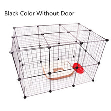 Load image into Gallery viewer, DIY Pet Fences Dog Cage Playpen Iron Net Cat Puppy Kennel House Animal Bird Rabbit Guinea Pig Playing Sleeping Room
