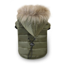 Load image into Gallery viewer, Dog Clothes Pet Dog Winter Warm Small Coat For Chihuahua Soft Fur Hood Puppy Jacket Clothing for Chihuahua Small Large Dogs
