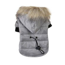 Load image into Gallery viewer, Dog Clothes Pet Dog Winter Warm Small Coat For Chihuahua Soft Fur Hood Puppy Jacket Clothing for Chihuahua Small Large Dogs

