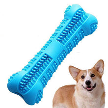 Load image into Gallery viewer, Pet Dog Toothbrush Stick Pet Chew Toys Dogs Teeth Brushing Cleaning Massage Nontoxic Natural Rubber Dental Care Sticker

