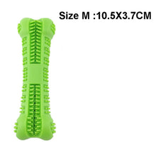 Load image into Gallery viewer, Pet Dog Toothbrush Stick Pet Chew Toys Dogs Teeth Brushing Cleaning Massage Nontoxic Natural Rubber Dental Care Sticker
